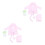 2Sets Pink Newborn Bathrobe Plush Infant Photography Prop Comfortable 4