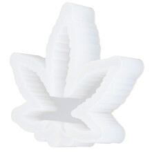 Flexible Leaf Mold For Resin Ashtray Making, Reusable Silicone Mold With Elastic Properties, Easy Demolding Resin Casting Tool For Epoxy Art And