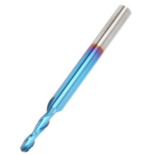 Tungsten Steel Spiral Router Bit Ballnose Cutter For Engraving3D Carving Milling Cutter Chip Removal Precision Cutting Industrial Tool High Wear