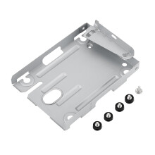 Harde schijfbeugel voor Sony PS3, montagekit voor 2,5 inch interne harde schijf, HDD-houderadapter met schroeven voor CECH-400X console, klein formaat