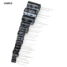 Comprehensive Electrolytic Capacitor Kit for Tinkerers and Technicians, Long Term Use Lifespan with Enhanced Durability, Moisture Proof Performance