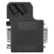 Connecteur de bus Profibus DP haute vitesse avec un débit de transmission jusqu'à 12 Mbit/s pour les systèmes d'automatisation de production.