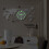 Raindrops Wall Clock Home Hanging Clock Silver 1 Set 10