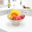 Fruit Bowl Desktop Draining Tray Tabletop Fruit Plate 6