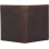 Full Grain Leather Passport Holder Bifold 2 pcs Dark Brown 7