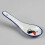6Pcs Ceramic Spoon Set White Multi Function Scoop for Kitchen Soup Porridge and Dessert 7