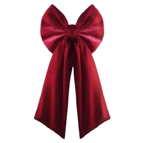 DAMAI catifea bowknot copac copac vin rosu1buc 1