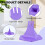 Gabarit de fermeture éclair pratique, violet gitan, fermeture éclair 3