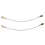 Tailgate Cable Hook 53045‑1065 2PCS Replacement for Mule 3000 Durable Steel 15