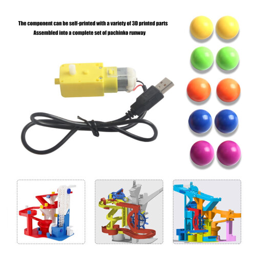 Flipperbahn-Modellkomponenten für Lab3D-Druckerzubehör von Lab Bambulabs 2