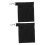 2Pcs Black Golf Organizer Case Nylon Material with 360 Degree Rotating Clasp 7