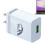 Φορτιστής USB 66W, Γρήγορος προσαρμογέας τοίχου με προστασία από υπερένταση, 3