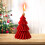 Juletrelys flammeløse duftlys, 6-pakning 6