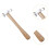 Chasing Hammer Wood Handle for Blacksmithing Stamping 6