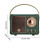 Retro speaker stereo sound home decor 1 piece 2