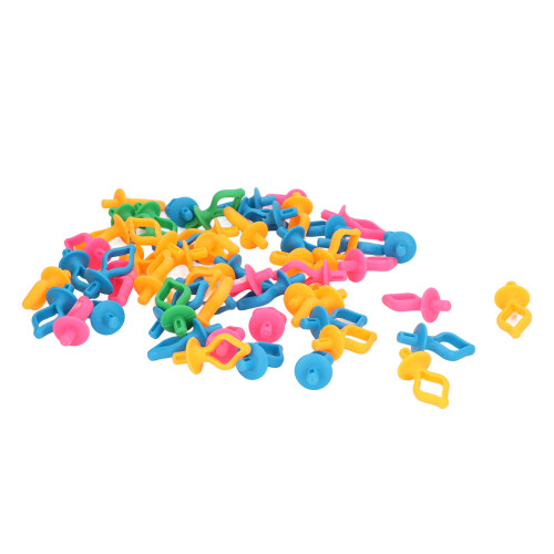 Lightweight Plastic Material Easy to Use Thread Holders Reusable Bobbin Holders Sewing Machine Accessories Thread Organizing Clips Flexible Thread 2