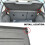 Cache-bagages arrière avec clip de fixation pour Ford Focus MK3/MK4/Fiesta 2