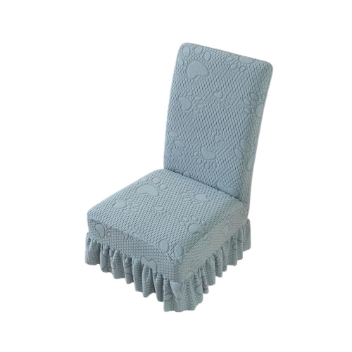 Κάλυμμα καρέκλας Cats Paw Stretch Knit με τέντωμα, παχύρρευστο, για όλες τις εποχές 1