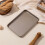 Large Rectangular Nonstick Cookie Sheet Tray For Baking Cakes Oven Safe Carbon Steel Construction Even Heat Distribution 4
