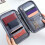 Grey Travel Passport Holder with Multi Pockets for Document Organization 3