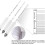 Professional Alcohol Meter - Precision Hydrometer Set With Graduation 0-100% + Integrated Thermometer 3