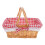 Wicker Bread Basket for Serving and Storage Rectangular Willow Basket with Smooth Surface 8
