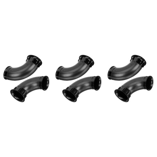 6Pièces Accessoire Port Haut-Parleur Noir Durable Pour 2