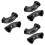 6Pièces Accessoire Port Haut-Parleur Noir Durable Pour 5