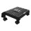 Anti-skid Stool Footstool Black Plastic Foot Support for Home Use 1Pcs 6