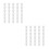 400St Silicone Tattoos Ink Cups Wit Design Voor Opslag Wit 6