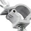 Σφιγκτήρας φωτισμού LED Par Moving Head Lighting Clamp από αλουμίνιο για DJ Light Clamp για κινούμενη 8