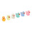 Assorted 100 Mini Duck Rubber Ducks Miniature Luminous Resin Figurines 6