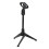 Precise Balance Foldable Mic Stand Adjustable Height Tripod With Universal Mic Holder For Desktop Application Stable Structure Heavy Duty Clutch 7