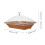 PP woven basket for fruit and bread storage, rustic 2