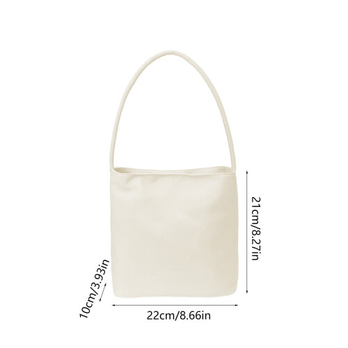 Simple Striped Shoulder Tote Bag – Lightweight, Compact & Versatile for Everyday Use 2