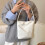 Simple Striped Shoulder Tote Bag – Lightweight, Compact & Versatile for Everyday Use 5