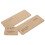 Transparent Acrylic Leather Template for DIY Wallet Making Reusable Precise Positioning Tool Durable Material High Light Transmission with 3