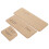 Transparent Acrylic Leather Template for DIY Wallet Making Reusable Precise Positioning Tool Durable Material High Light Transmission with 4