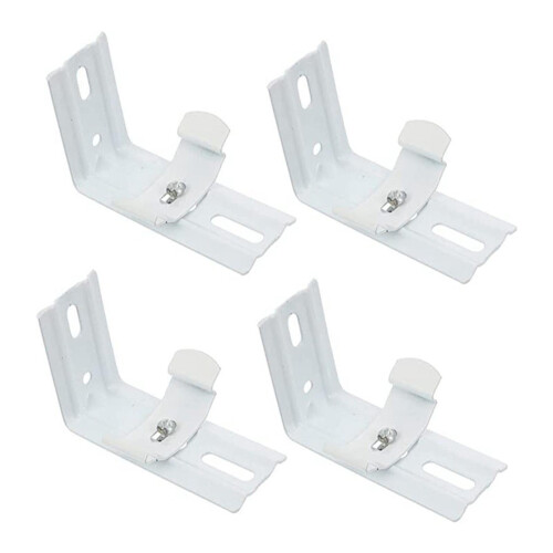 4 Pieces Blind Brackets Professional Accessories Stable Mount Bracket Holder 2