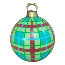 (10) Party Decoration Inflatable Ball PVC Inflatable Christmas Ball for Christmas Holiday Outdoor