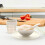 1Set Unbreakable Beige Bowl Cup Plate Kit Tableware 4