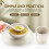 1Set Unbreakable Beige Bowl Cup Plate Kit Tableware 6