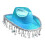 Καπέλο Western Cowboy Καπέλο Sun Cap για πάρτι για Halloween Αρραβώνων Σκηνική Παράσταση Μπλε 2