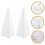 2St Witte Polyester Speaker Holder Cover Slijtvaste Podium Accessoire 8