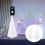 2St Witte Polyester Speaker Holder Cover Slijtvaste Podium Accessoire 10