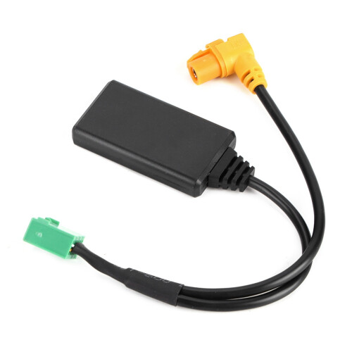 Adaptateur Bluetooth AUX avancé pour systèmes de divertissement embarqués, compatible multiformat et robuste. 1