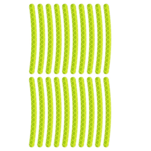 Reflective Tyre Rim Stickers Waterproof 2