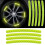 Sun Protection Car Rim Decals Strong Adhesion 4