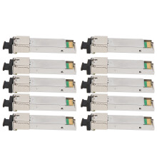 SFP-transceiver med hot-plug-design, Mini-GBIC-modul med SC optisk grensesnitt, enkeltkjerne for Huawei H3C Cisco, høytytende