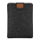 Capa para laptop com design moderno e fino para dispositivos de 13 polegadas, capa de feltro com acabamento elegante e forro impecável, resistente e 1